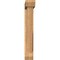 Ekena Millwork Traditional Slat Smooth Bracket w/ Offset Brace, Western Red Cedar, 5 1/2"W x 28"D x 36"H BKT0604X28X36TRA06SWR - alternate 4